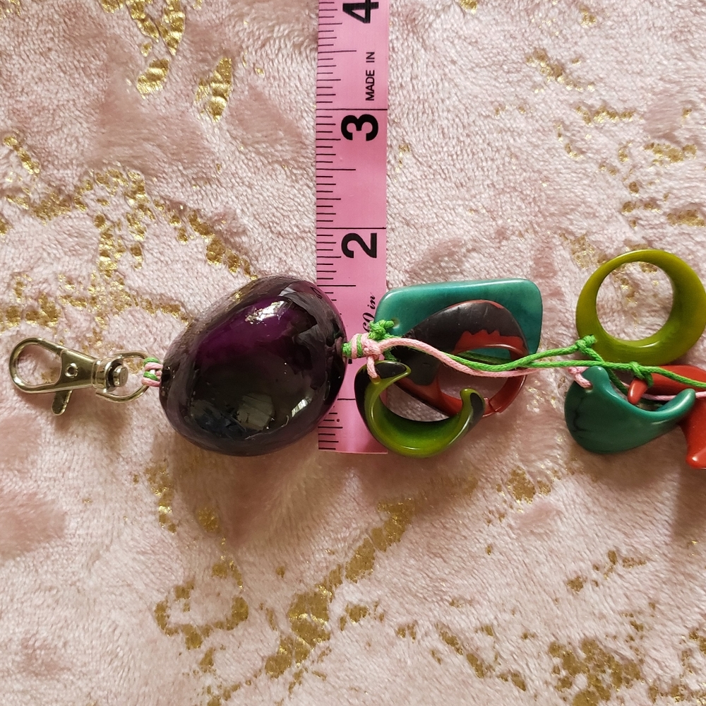Colombian Keychain, Purple - Picture 11 of 12